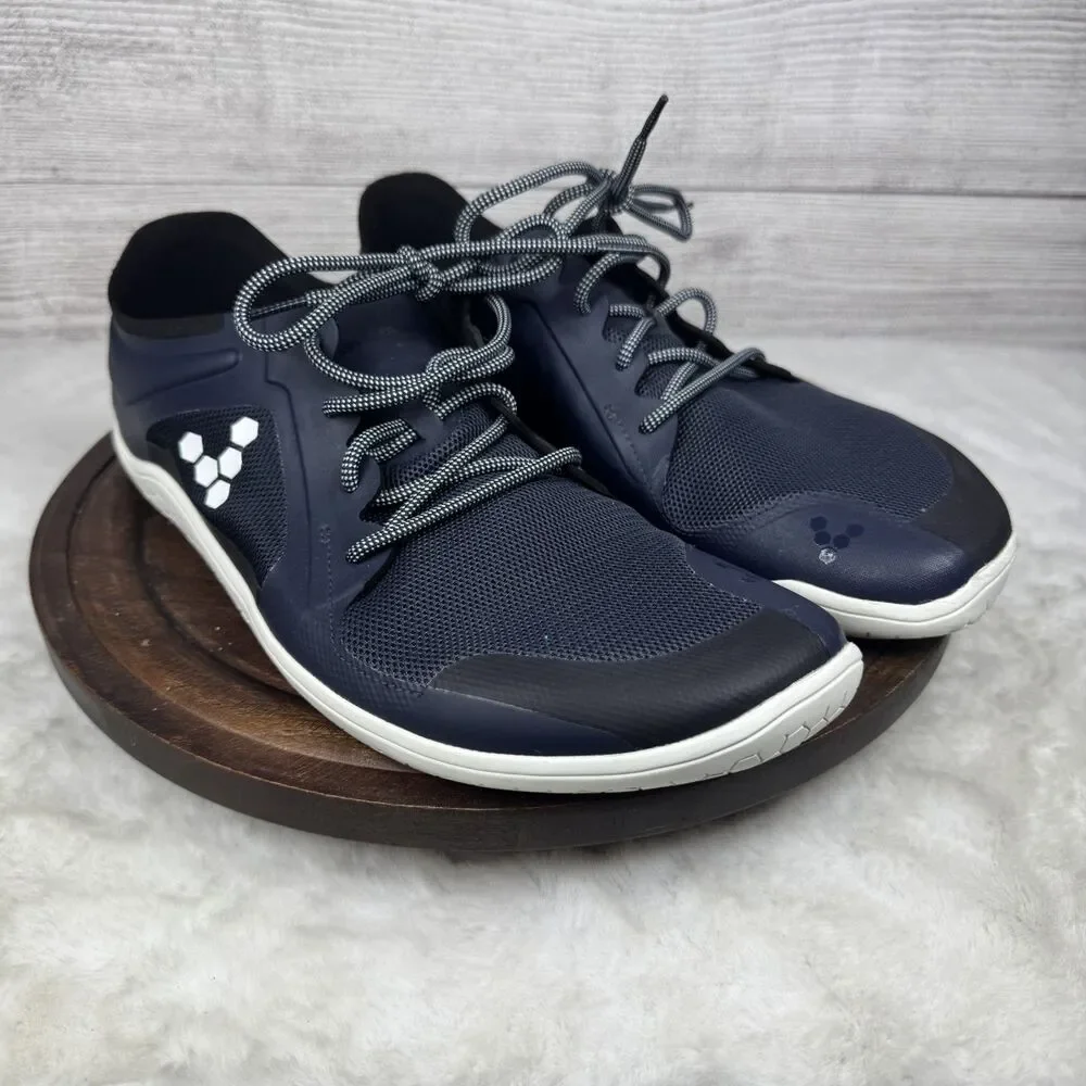 Vivobarefoot Primus Lite III Navy Blue US 11 EU 44 Mens Running Shoes Minimalist